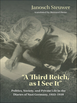 cover image of "A Third Reich, as I See It"